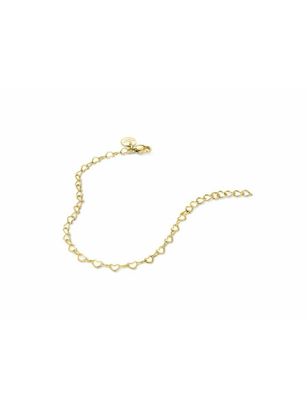 Rosefield Rosefield zapestnica v zlati barvi Heart Chain JBHCG-J682