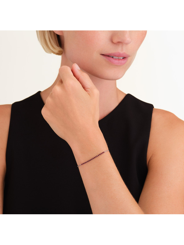 Rosefield Jeklena ženska zapestnica Rosefield JBTSS-J913