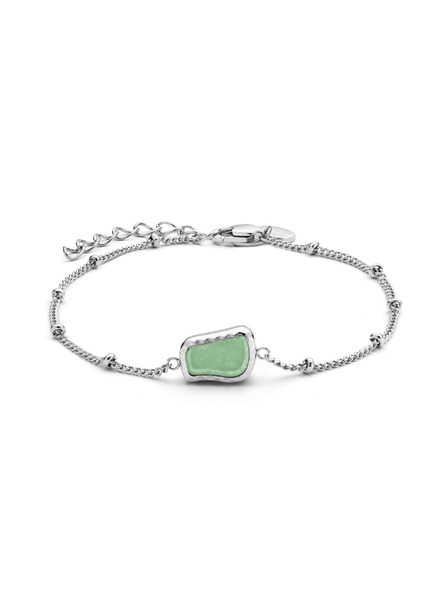 Rosefield Rosefield zapestnica srebrne barve Organic Gemstone JBOGS-J657