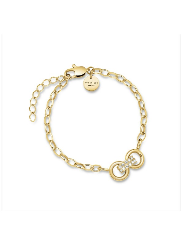 Rosefield Pozlačena ženska zapestnica Rosefield JBBSG-J899