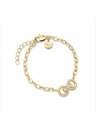 Rosefield Pozlačena ženska zapestnica Rosefield JBBSG-J899