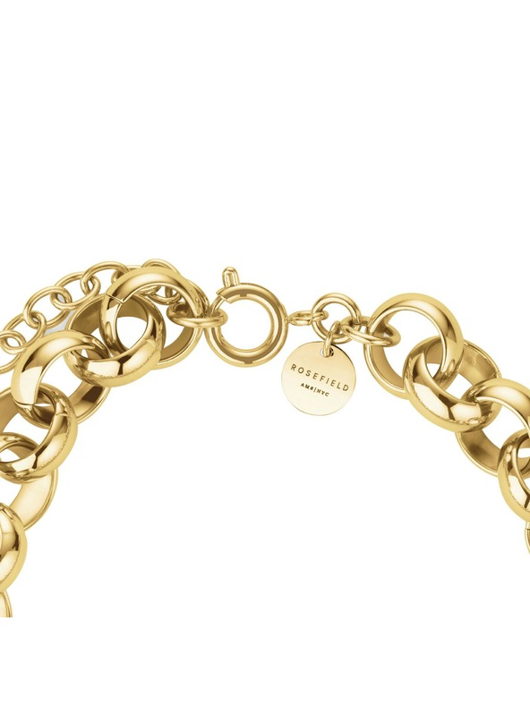 Rosefield Pozlačena ženska zapestnica Rosefield JBCBG-J893