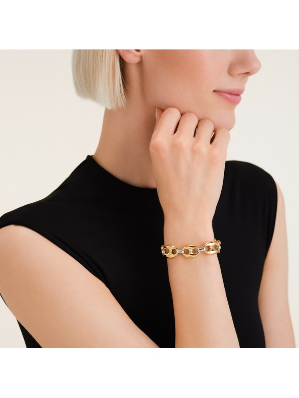 Rosefield Rosefield ženski zapestnica pozlačen, rodiran JBCDD-J1053