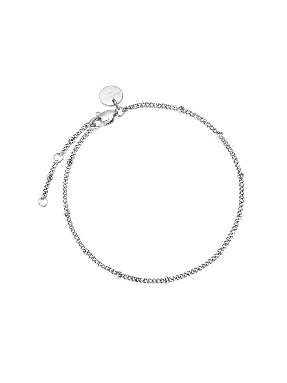 Rosefield Rosefield zapestnica srebrne barve Dotted JBDBS-J592