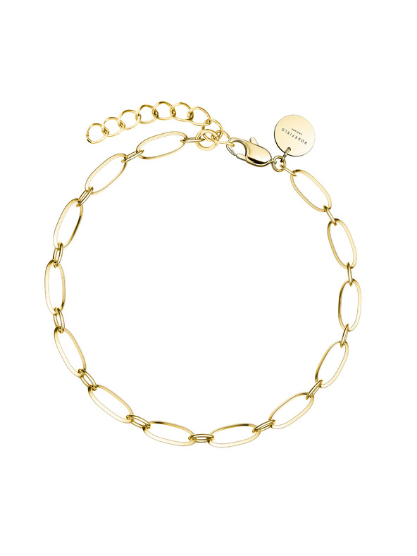 Rosefield Rosefield zapestnica zlate barve Oval JBOLG-J540