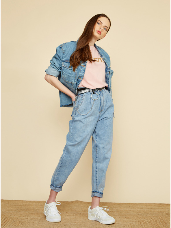 ZOOT.lab Svetlo roza ženska majica s potiskom ZOOT.lab Lucy