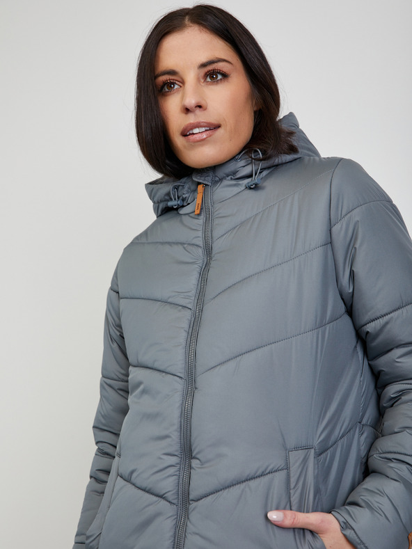 ZOOT.lab Sivi ženski prešiti plašč ZOOT.lab