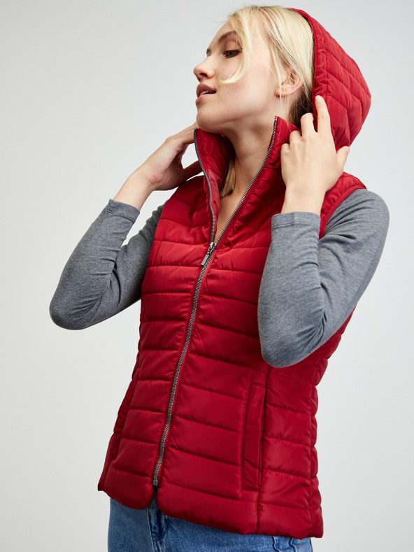 ZOOT.lab Rdeča ženska prešita jopica ZOOT.lab