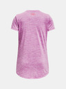 Under Armour Dekliška majica Under Armour Tech BL Twist SS-PNK