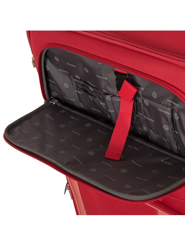 Travelite Potovalni kovček Travelite Orlando M Red