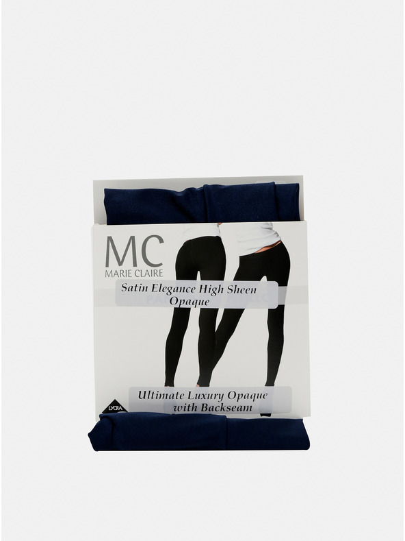 Marie Claire Temno modre nogavice Marie Claire