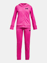 Under Armour Dekliška trenirka Under Armour UA Knit Hooded Tracksuit-PNK