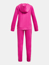 Under Armour Dekliška trenirka Under Armour UA Knit Hooded Tracksuit-PNK