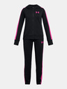Under Armour Dekliška trenirka Under Armour UA Knit Hooded Tracksuit-PNK
