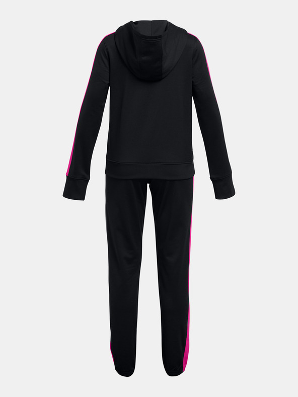 Under Armour Dekliška trenirka Under Armour UA Knit Hooded Tracksuit-PNK
