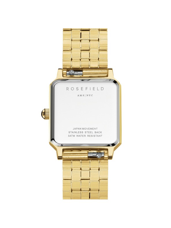 Rosefield Ženska kvadratna ura Rosefield Boxelle BWGSG-B01