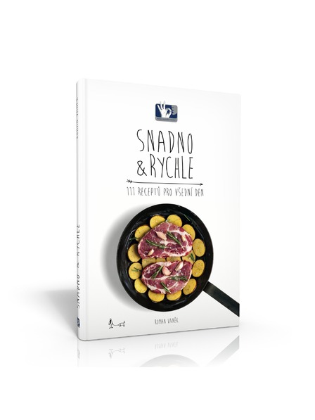 Pražský Kulinářský Institut  Knjiga Snadno & Rychle - Roman Vaněk - Prague Culinary Institute