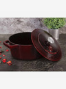 Berlingerhaus Litinast pekač z pokrovko 24 cm Burgundy Line BERLINGERHAUS