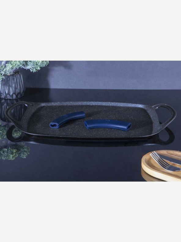 Berlingerhaus Plošča za žar z marmornato površino 47 cm BERLINGERHAUS Metallic Line Aquamarine Edition