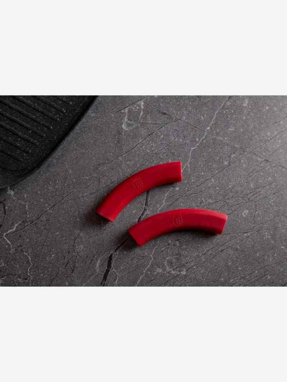 Berlingerhaus Plošča za peko na žaru z neprijemljivo površino 47 cm Burgundy Edition BERLINGERHAUS