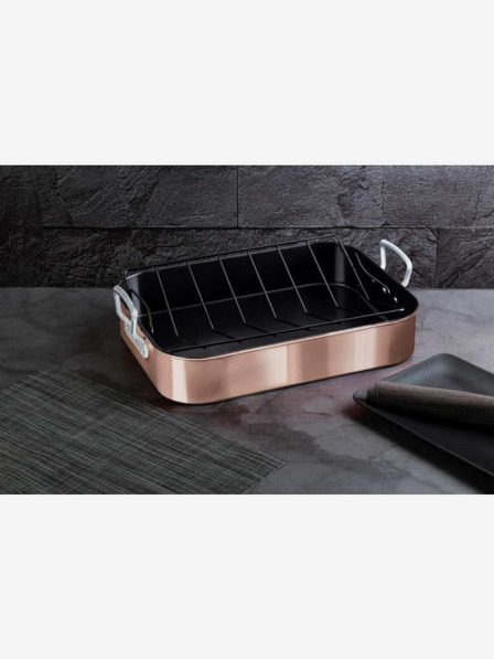 Berlingerhaus Posoda za peko z rešetko Rosegold Metallic Line BERLINGERHAUS