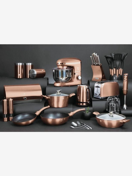 Berlingerhaus Modelček za torto z neprilepljivo prevleko 2v1 BERLINGERHAUS Rosegold Metallic Line