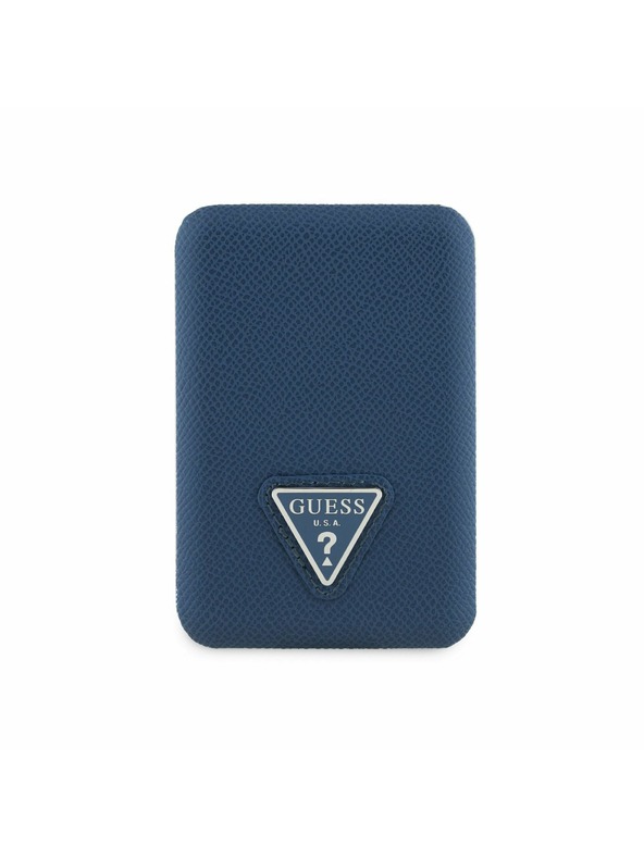 Guess Guess PU Grained Triangle Logo MagSafe Powerbank 5000mAh Blue