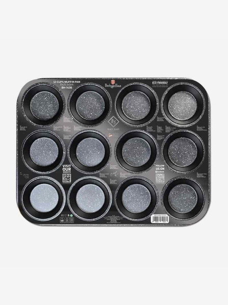 Berlingerhaus Pekač za mafine s površino, ki se ne prijema BERLINGERHAUS Black Rose Collection (12 kosov)