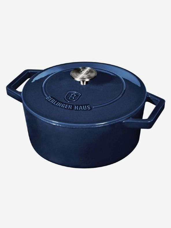 Berlingerhaus BERLINGERHAUS Aquamarine Metallic Line litoželezni pekač s pokrovom (24 cm)