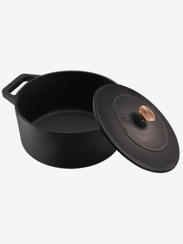 Berlingerhaus Litoželezni pekač z pokrovom 20 cm BERLINGERHAUS Black Rose Collection