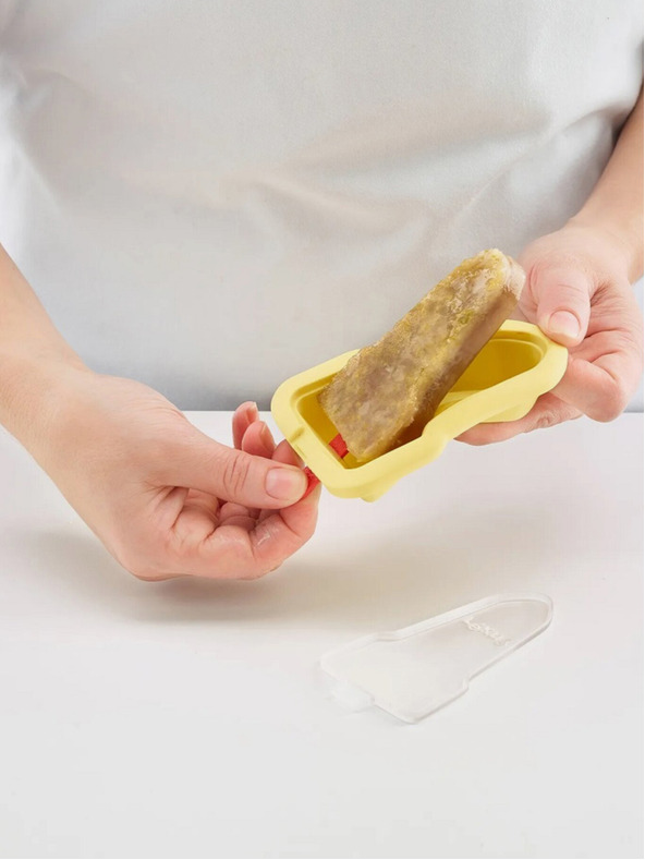 Lékué Lékué rumena posoda za sladoled v obliki rakete