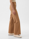 GAP Hlače Khaki Wide GAP