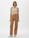 GAP Hlače Khaki Wide GAP