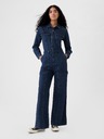 GAP Gap Utility Denim Cargo Jumpsuit