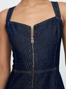 GAP Maxi obleka iz džinsa UltraSoft GAP