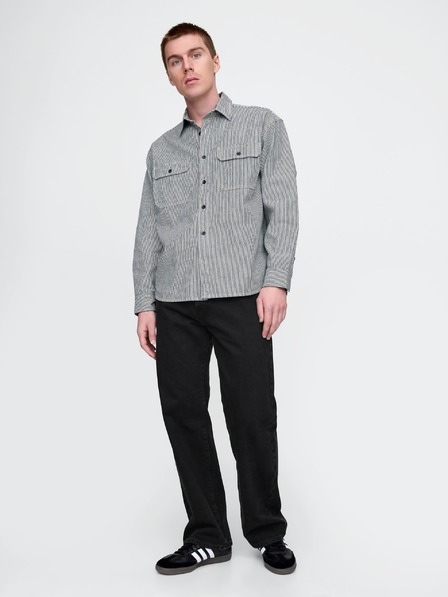 GAP Džins oversize srajca Americana GAP
