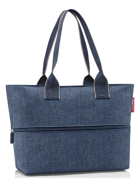 Reisenthel Torba Reisenthel Shopper E1 Herringbone Dark Blue