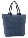 Reisenthel Torba Reisenthel Shopper E1 Herringbone Dark Blue