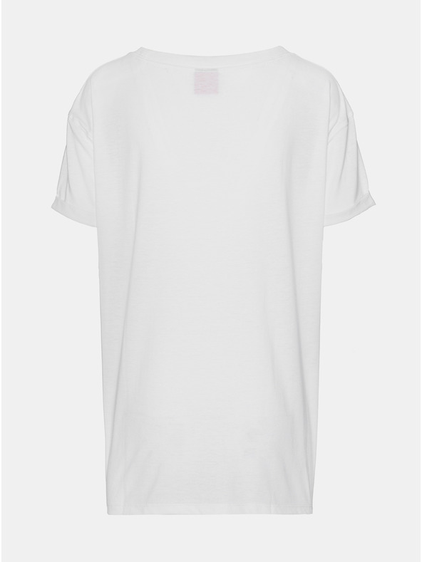 Sam 73 Bela ženska majica s potiskom SAM 73 Annabel