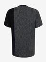 Sam 73 Črna moška vzorčasta majica SAM 73 Paul