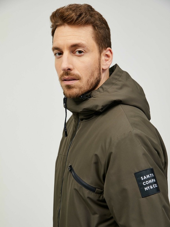 Sam 73 Kaki moški plašč SAM 73 Cyril