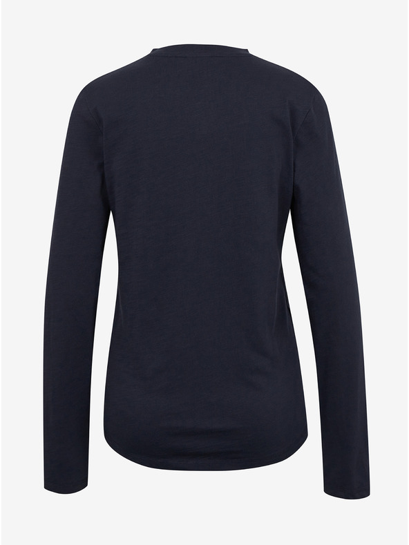 Sam 73 Temno modra ženska majica z dolgimi rokavi SAM 73 Naivara