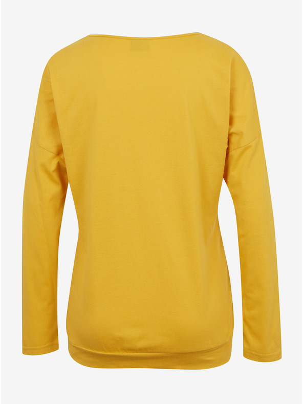 Sam 73 Rumena ženska majica z dolgimi rokavi SAM 73 Azuka