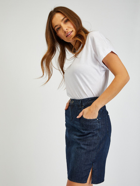 Sam 73 Temno modra ženska jeans krila SAM73 Gemini