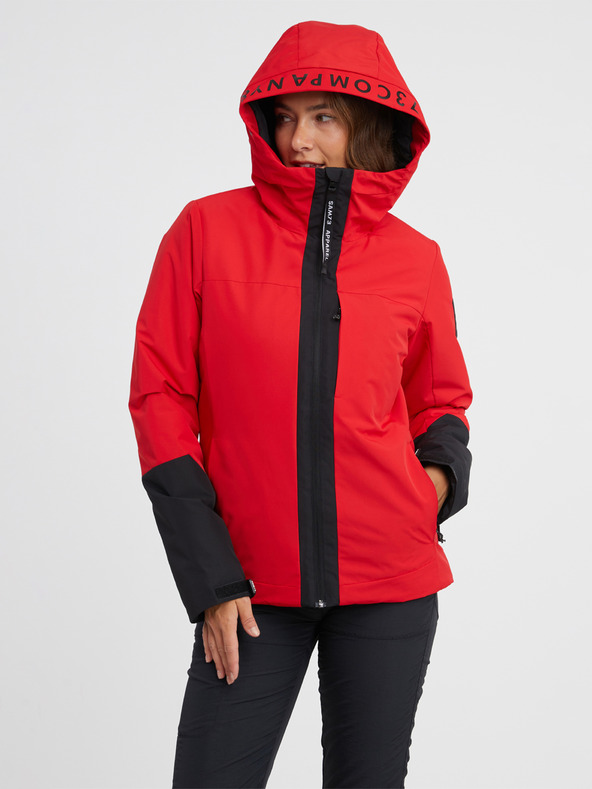 Sam 73 Črno-rdeča ženska jakna SAM 73 Minerva