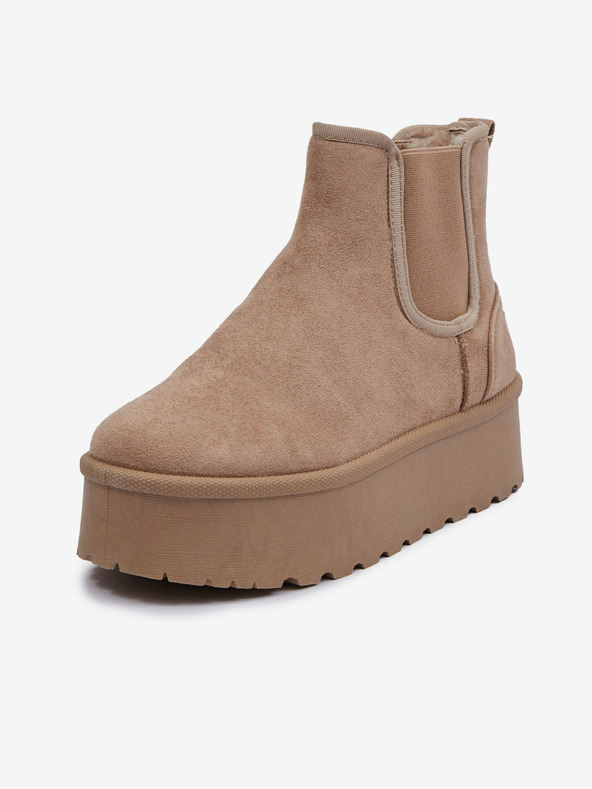 Sam 73 Bež Ženski zimski gležnjarji SAM 73 Cassiopeia