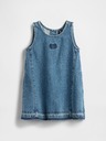 GAP Baby chambray obleka UltraSoft Americana GAP