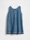 GAP Baby chambray obleka UltraSoft Americana GAP