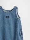 GAP Baby chambray obleka UltraSoft Americana GAP