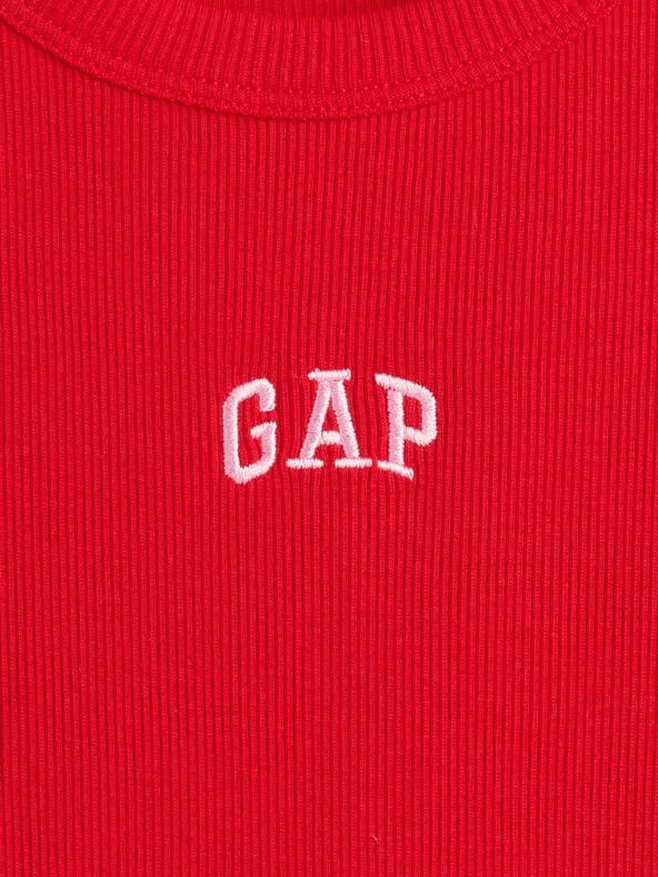 GAP Otroške rebraste obleke GAP